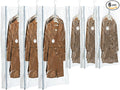 TAILI Hanging Vacuum Sealer Storage Space Saver Bags for Clothing, Suits and Jackets, Closet Organizers, Wider Sides (3 Long,