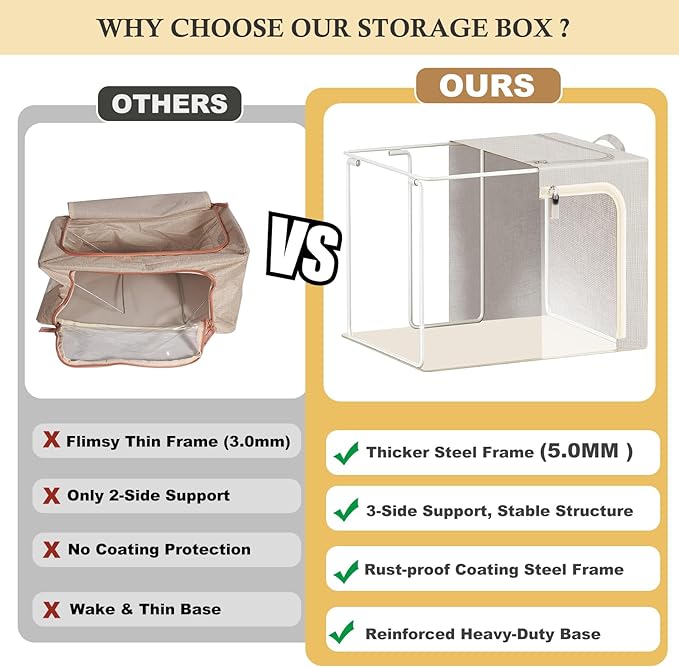 combocube 3 Pack Comforter Storage Bag and 3 Pack Clothes Storage Bins