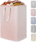Lifewit 1 Pack Laundry Basket 80L Each, Collapsible Clothes Hamper with Reinforced Handles, Freestanding Waterproof Design fo