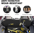 LASFIT Rear Seat Back Protector for Honda CRV 2023-2026 (Gasoline & Hybrid & e:FCEV), All Weather TPE Pet Friendly Custom Fit CR-V Second Row Back Seat Cover Backseat Mat Liner (Upper & Lower Postion)