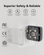 Wolfbox 65W Type-C PD Charge Compatible with Wolfbox Brand Jump Starter, Fast Charging, Universal Compatibility