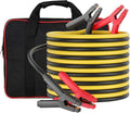 Jumper Cables Heavy Duty 1000Amp, 0 Gauge x 25 Feet Jumper Cables for Car, Truck, RV 12V Batteries Jump Starting, Carrying Bag Included
