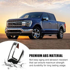 Chrome Side Rearview Mirror Covers Caps Decoration Compatible with 2021-2025 Ford F150, With Turn Signal Model (Chrome-Cut-Out)