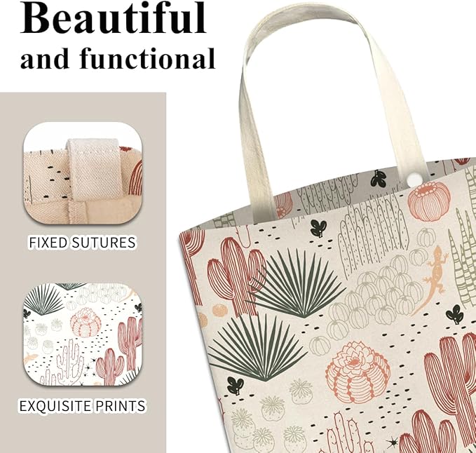 Car Trash Can, Cute Car Trash Bag, Hanging Car Organizer and Storage Bag, Trash Bin for Car Accessories, Vehicle, Travelling, Camping Colorful Cactus