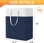 TasticTotes laundry basket 3-Pack, laundry hamper, Hamper with handles, collapsible laundry baskets, Waterproof dirty clothes