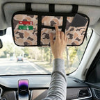 Camouflage Hunting Car Sun Visor Organizer Personalized Car Sun Visor Storage Bag Easy to Store and Install Universal Size Fit for Most Cars SUV
