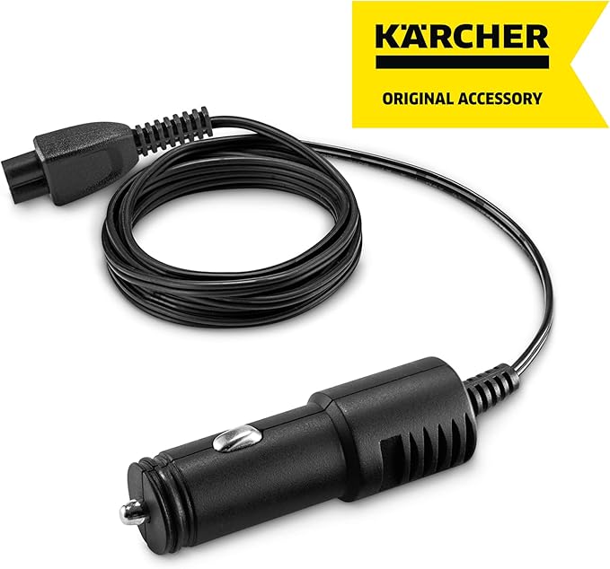 Kärcher Car Charger - Compatible with Karcher OC3 Pressure Washer and EDI4 Electric Ice Scraper