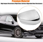 Yumzeco Compatible with Honda Accord Side Mirror Cover Trim 8th Gen 2008 2009 2010 2011 2012, Chrome Door Rearview Mirror Caps acement for Honda Accord W/O Light Hole - Right Passenger Side