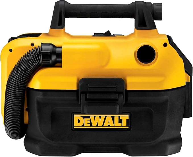DEWALT 20V MAX Cordless Shop Vac, Wet Dry Vacuum Cleaner, Portable 2 Gallon Wet Dry Vac, Strong Suction Shop Vacuum with Hepa