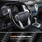 Aimato Customized Steering Wheel Cover for Toyota Tacoma 2012-2023/4Runner 2010-2024/Tundra 2014-2021/Sequoia 2014-2022 Thin,Anti-Slip,Scratch-Resistant Exclusive Car Accessory for Toyota