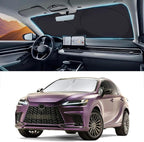 INSAUTO Windshield Sunshade For Lexus RX 350 450h 2016-2022 RX 350, RX 350 F Sport, RX 350L 2023 2024 2025 2026, Front Window Sun Visor Cover, UV Heat Blocker Protector, Foldable Sun Shade Accessories