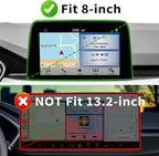 2PCS Center Console Organizer Compatible with Ford Escape 2020-2025 2026 Armrest Storage Box and Dashboard Tray Behind 8-inch