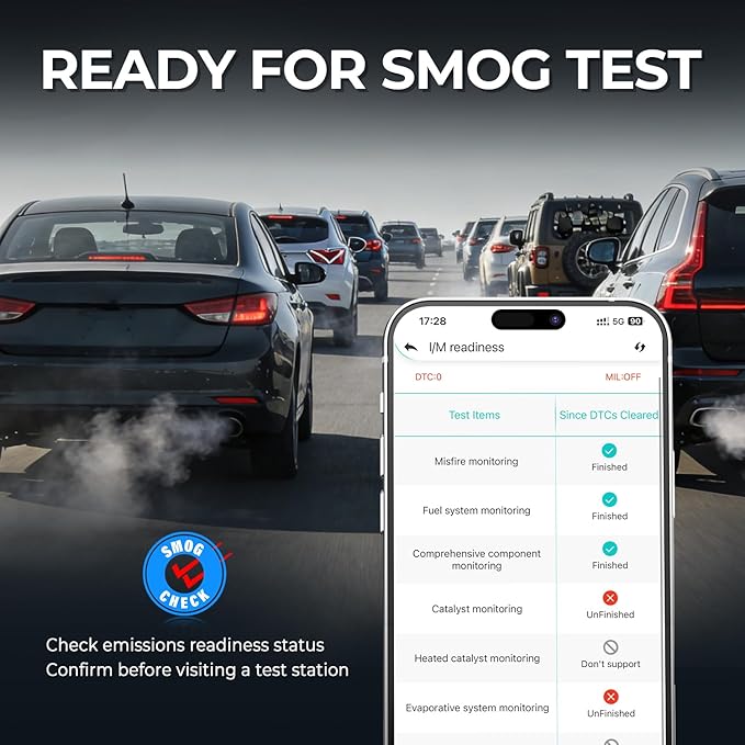 AUTOPHIX 3210 Pro OBD2 Scanner Bluetooth - Check All Engine Fault Codes for All 1996+ Vehicles - Easy DIY Car Scanner with