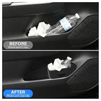 2PCS Door Side Trash Can for 2019-2024 2025 Toyota RAV4 Accessories Trash Bin with Handle Silicone Garbage Can (Left & Right Side)