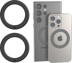 Scosche MagicRing MagSafe Adapter Ring 2-Pack Conversion Kit for Wireless Charger and MagSafe Phone Mount Compatibility, Universal Magnetic Ring for Phone Case Compatible with iPhone, Samsung, Android
