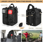 Survival Kit, 250Pcs Survival Gear First Aid Kit with Molle System Compatible Bag and Emergency Tent, Emergency Kit for Earth