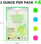 Car Cleaning Gels 4-Pack, Car Cleaning Putty Universal Auto Detailing Tools Car Interior Cleaner, Dust Cleaning Slime, Car Ac