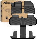 Nilight TPE Floor Mats for Chevy Traverse GMC Acadia 7 Seats 2024-2026 & Buick Enclave 7 Seats 2025 2026 All Weather Custom Fit Heavy Duty Floor Liners