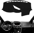 KEYOOG Dashboard Cover Dash Mat Fit for Fo-rd 2018-2013 Focus ST /2018-2016 Focus RS (Only Fit ST or RS Models),Car Dash Boar