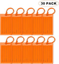 30 Pack Luggage Tags for Suitcases, Airplane Travel Essentials for Flying, International Travel Must Haves, and Luggage Acces
