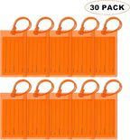 30 Pack Luggage Tags for Suitcases, Airplane Travel Essentials for Flying, International Travel Must Haves, and Luggage Acces