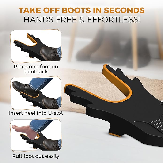 Boot Jack,Boot Remover for Cowboy Boots,Boot Puller for Waders and Work Boots