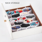 Ohlove 32Pcs Honeycomb Drawer Organizer Divider for Underwear Socks Bras Ties Belts Scarves (112 Slots)