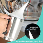 Headlight Restorer Kit Car Headlight Restoration Kit with Atomizing Cup Repair Fluid and Sandpaper Lens Glass Polishing