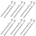 ATsafepro Semi Truck Tire Pressure Gauge, Heavy Duty Tire Gauge Range to 150PSI/10Bar,Dual Head Air Pressure Gauge for RV, Semi, Truck,SUV and Car(Pack of 12)
