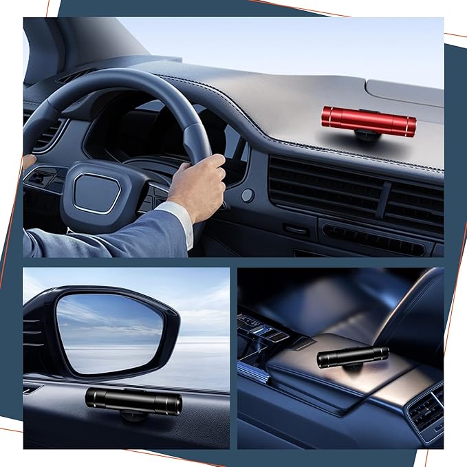 2PCS Window Breaker Seat Belt Cutter 2-in-1 Window Punch Multifunctional Auto Safety Hammer Portable Car Emergency Escape Too