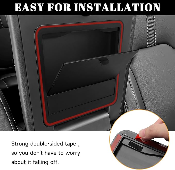 Hidden Storage Box Compatible with Honda 2023-2025 2026 Pilot ＆ 2024-2025 Ridgeline ＆ 2024-2026 Passport Accessories Armrest Center Console Organizer