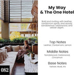 C Classy Car Air Freshener Hanging 2 Pack, M.y W.ay & The One Hotel Essential Oil Diffuser for Cars, Long-Lasting Fragrance, 