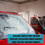 Invisible Glass 91411 Glass Stripper – Hard Water Spot Remover – Strips Coatings, Waxes, Oils & Road Film – Preps Windshields