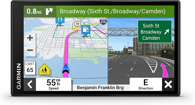 Garmin DriveSmart 66, 6-inch Car GPS Navigator with Bright, Crisp High-Resolution Maps and Garmin Voice Assist