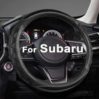 GIANT PANDA Steering Wheel Cover for Subaru Forester, Car Steering Wheel Cover for Subaru Outback and Crosstrek - Black