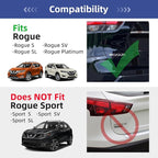 300LBS Full Aluminum Roof Rack Cross Bars for 2014-2020 Rogue, Aluminum Anti-Corrosion CrossBars Cargo Carrier for Rooftop Bag Luggage Kayak Bicycles Canoe