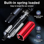 Car Window Breaker Tool, 2-in-1 Window Breaker Seatbelt Cutter, Emergency Glass Breaker and Auto Escape Tool，Car Accessories 