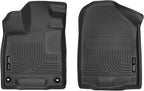 Husky Liners Weatherbeater Floor Mats | Fits 2017-2026 Honda Ridgeline | Front Row, 2-pc Black - 18431