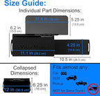 VisorMate 2.0 by DrivenVision – Car Visor Extender for Driver Side, Polarized Auto Sun Visor Extension with Side Panel, Sun Visor Extender for Car, SUV, Short People & Sun Glare Blocking