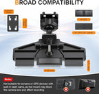 CD Slot Mount for CarPlay Screen 360° Rotation Tool-Free Installation Sturdy and Secure Compatible with in-Car Monitors CD Slot CarPlay Mount