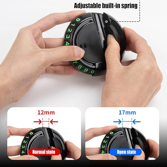 S-SNAIL-OO Multifunction Car Anti-Slip Mat, Multifunction Car Dashboard Mobile Phone Holder with Temporary Parking Number Pad
