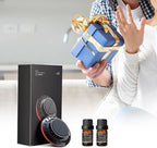 Kwak's Car Air Freshener,Rotating Solar Aromatherapy Essential Oil Diffuser Scent Car Decoration Automotive Interior Accessor