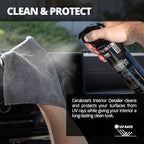 CERAKOTE Rapid Ceramic Interior Detailer and Protectant (14 fl oz.) – Quick and Easy – Multi-Surface Safe – Interior Car Clea
