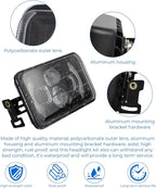4x6 LED Headlight Kit for Suzuki DR-650 | for Suzuki DRZ400 with Mounting Bracket Hardware Headlight High Brightness High Int