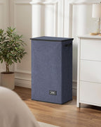 SOLEDI Laundry Hamper with Lid 100L Large & Tall Collapsible Laundry Basket, Clothes Hamper with Bag Removable Easy to Carry,