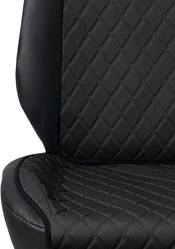 FH Group Car Seat Cushion – Neosupreme Single Front Seat Cover with Front Pockets, Airbag Compatible, Universal Fit Car Seat 