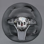 MEWANT Hand Stitched Steering Wheel Cover for Tesla Model 3 2017-2023 / Model Y 2020-2023 for Tesla Model 3/Y Accessories