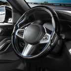 Steering Wheel Cover for BMW 3 4 Series(2021-2024) 5 Series(2020-2023) X5(2019-2020) X7(2020-2025) 328i 320i 330i 325i 528i 535i 530i M3 2 4 7 8 Series X3M X4 X6 XM M2 M4 M5 M8 Z4 i4, Matte Black
