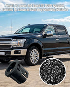 Rear Inner and Outer Parking Assist Sensor Retainer Bezels Fit for Ford F-150 F150 2015 2016 2017 2018 2019 2020, 4Pcs