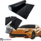 RockRose 50% Car Window Tint 40 in x 100FT 1PLY Carbon Charcoal Privacy Film Heat, UV, and IRR Block Tint for Cars or Home Adhesive Film Easy Shrink, Plotter Friendly Pro Grade